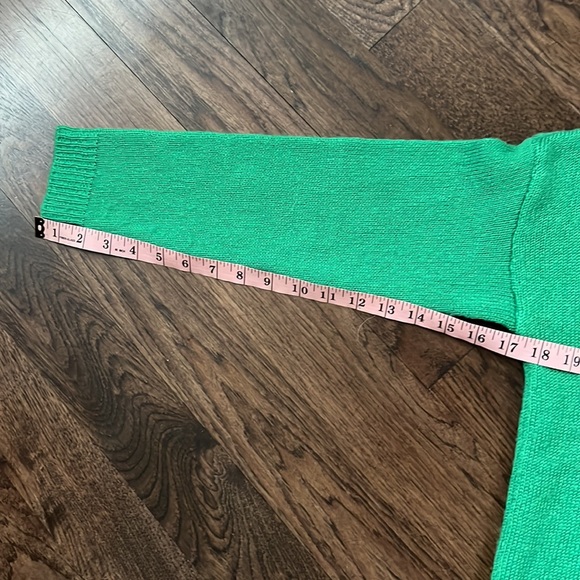 GSX Sequined “Reindeer” Pug Kelly Green Christmas sweater - Picture 7 of 11